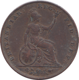 1847 FARTHING ( GVF )