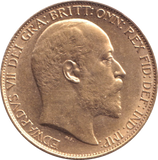 1902 GOLD DOUBLE SOVEREIGN ( AUNC )