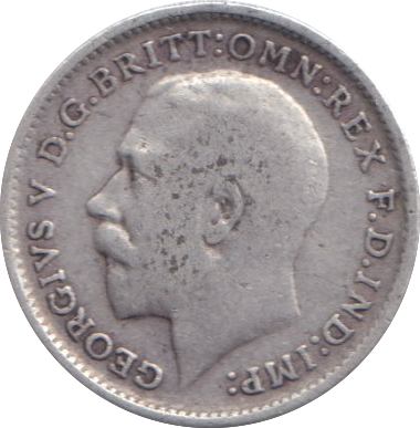 1913 THREEPENCE ( GF )