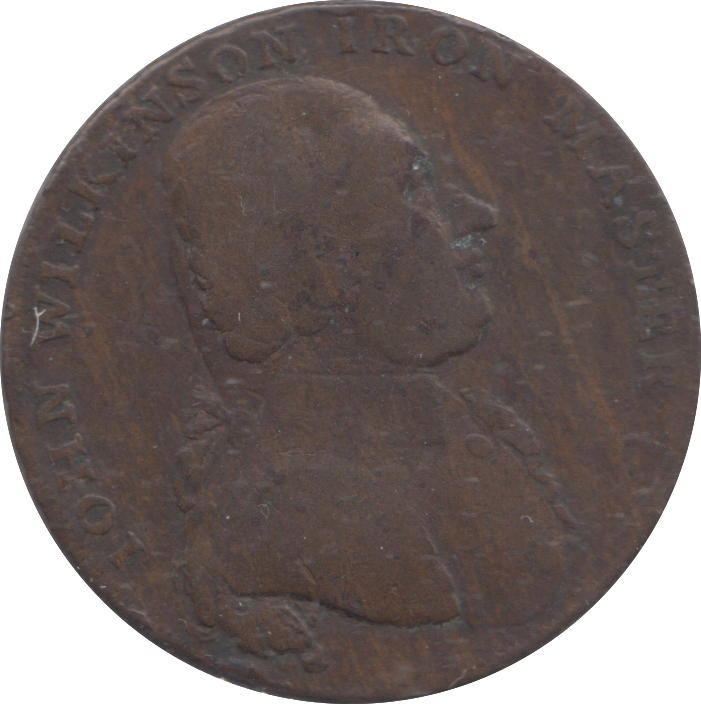1792 HALFPENNY TOKEN WILKINSON
