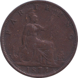1873 FARTHING ( FINE )