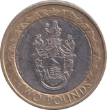 2006 TWO POUND ST HELENA COAT OF ARMS ST HELENA ASCENSION