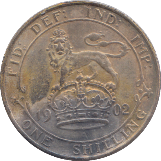 1902 SHILLING ( EF )