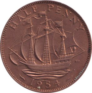 1954 HALFPENNY ( BU )