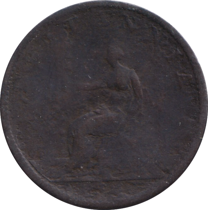 1807 HALF PENNY ( FINE )