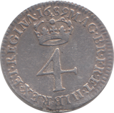 1689 MAUNDY FOURPENCE ( VF )