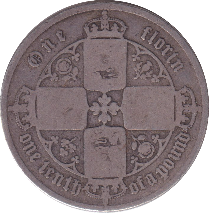 1857 FLORIN ( NF )