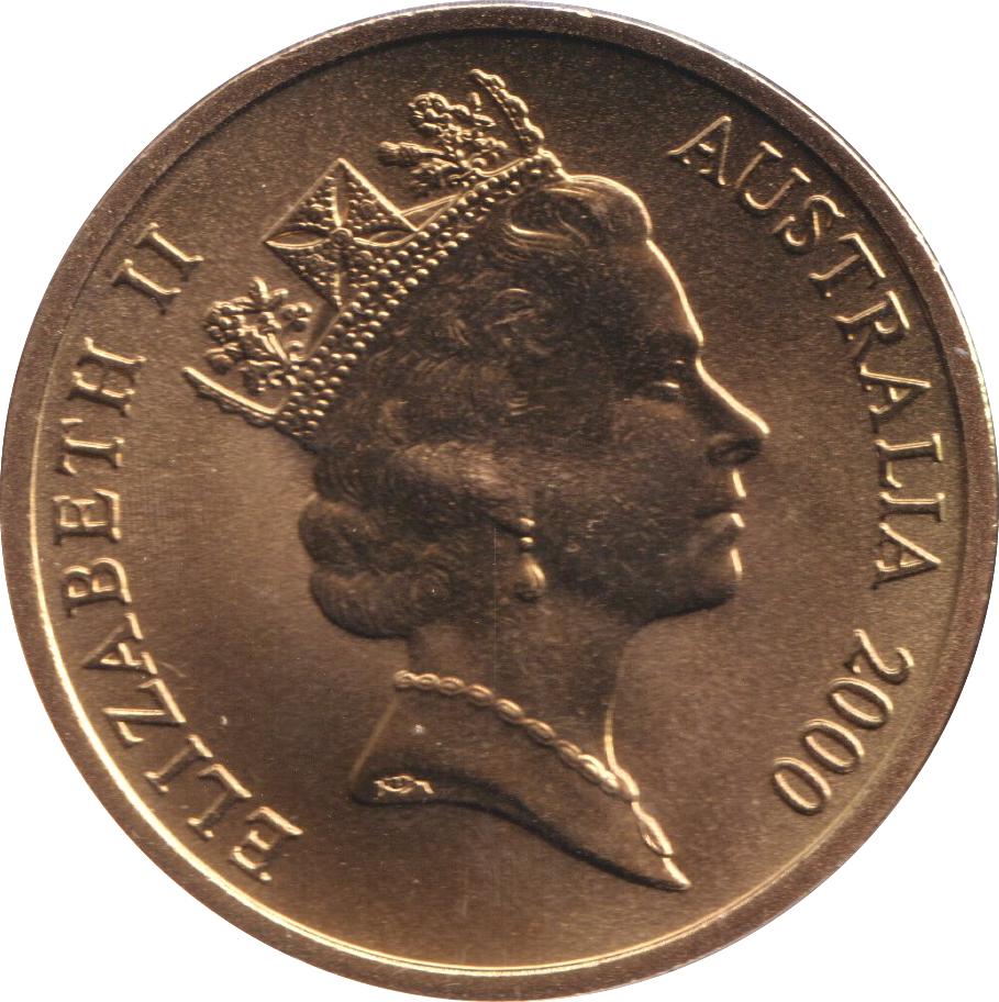 2000 OLYMPIC 5 DOLLARS AUSTRALIA
