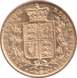 1884 GOLD SOVEREIGN ( AUNC ) MELBOURNE MINT
