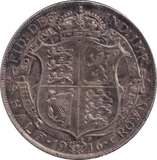 1916 HALFCROWN ( VF )