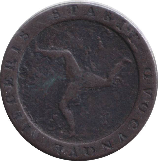 1798 HALF PENNY ISLE OF MAN