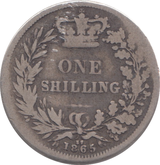 1865 SHILLING ( NF )