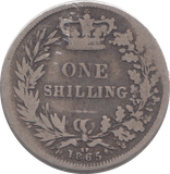 1865 SHILLING ( NF )