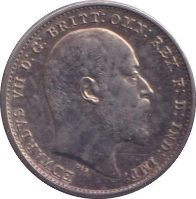 1902 MAUNDY THREEPENCE ( MATT PROOF )