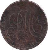 1787 PENNY TOKEN ANGLESEY