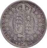 1890 HALFCROWN ( GF )