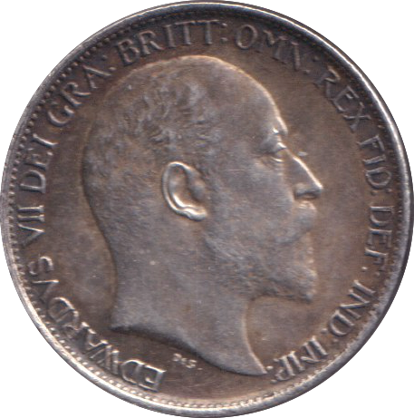 1903 SIXPENCE ( AUNC )