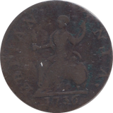 1736 FARTHING ( FINE )