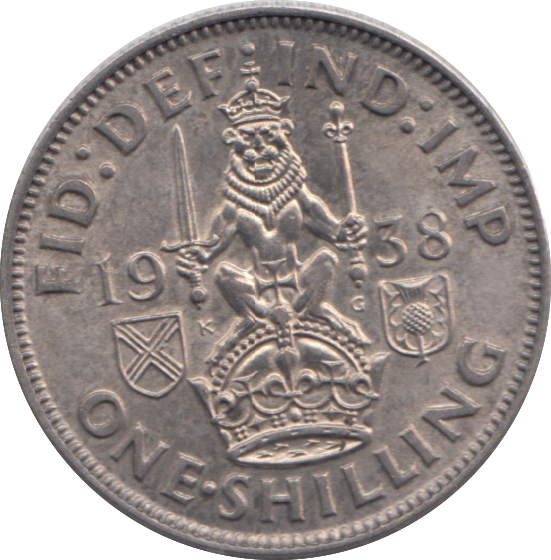 1938 SCOTTISH SHILLING ( UNC )