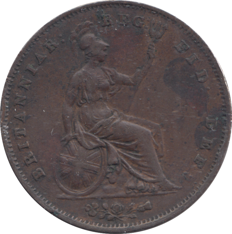 1854 PENNY ( VF )