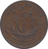 1940 HALFPENNY ( VF )