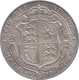 1910 HALFCROWN ( VF )