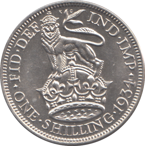 1934 SHILLING ( BU )