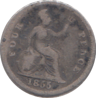 1855 FOURPENCE ( NF )