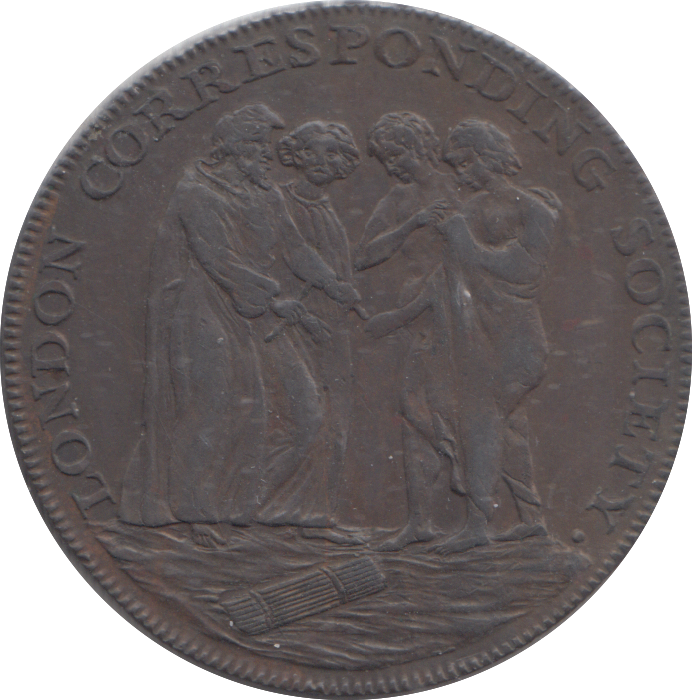 1795 LONDON HALFPENNY TOKEN