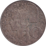 1957 10 SCHILLING AUSTRIA
