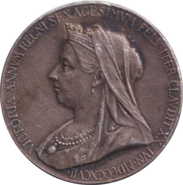 1837 SILVER DIAMOND JUBILEE MEDALLION