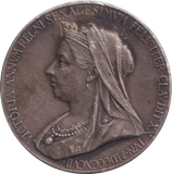 1837 SILVER DIAMOND JUBILEE MEDALLION