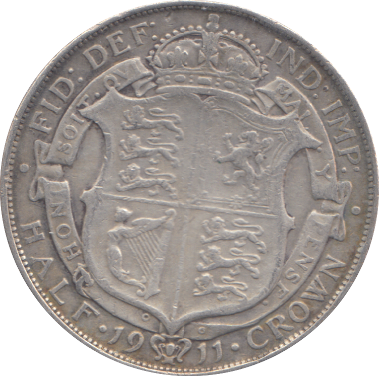 1911 HALFCROWN ( GF )