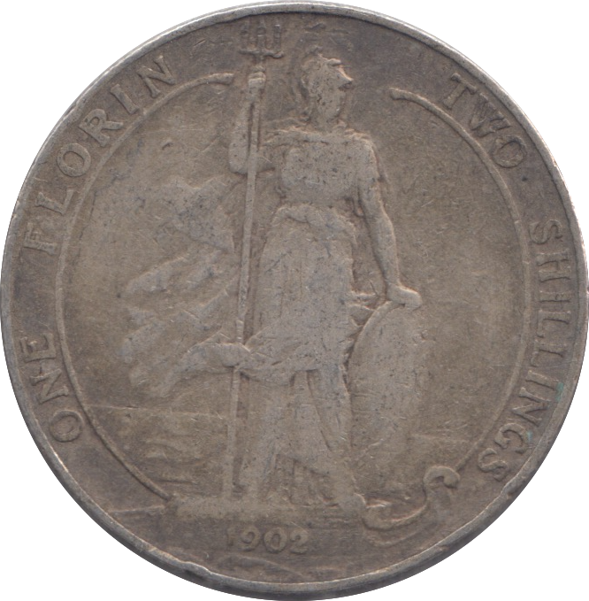 1902 FLORIN ( FINE )