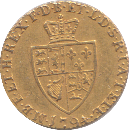 1794 GOLD HALF GUINEA ( GVF )