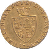 1794 GOLD HALF GUINEA ( GVF )