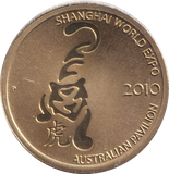 2010 SHANGHAI WOLRD EVO ONE DOLLAR AUSTRALIA