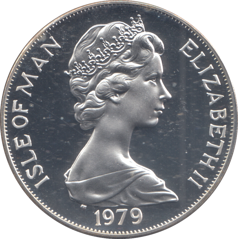 1979 SILVER PROOF CROWN MILLENNIUM OF TYNWALD
