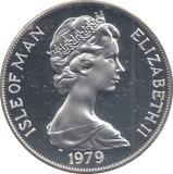 1979 SILVER PROOF CROWN MILLENNIUM OF TYNWALD