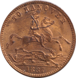 1837 TO HANOVER VICTORIAN TOKEN
