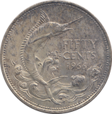 1966 BAHAMA 50 CENTS