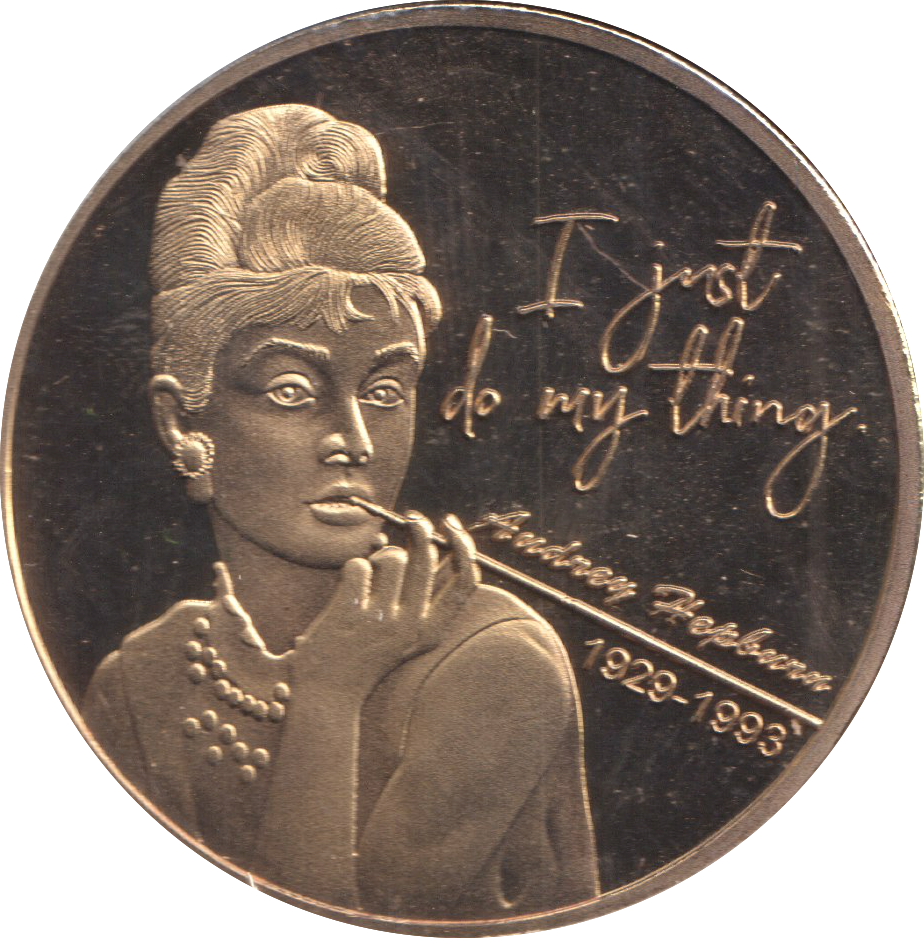 1993 TOKEN AUDREY HEPBUM