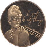 1993 TOKEN AUDREY HEPBUM