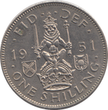 1951 SCOTTISH SHILLING ( PROOF )