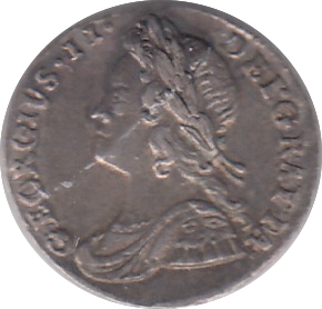 1729 MAUNDY ONE PENNY ( GVF )