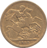 1822 GOLD SOVEREIGN ( FINE )