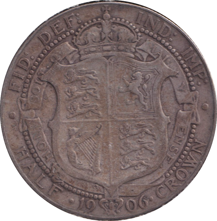 1906 HALFCROWN ( GF )