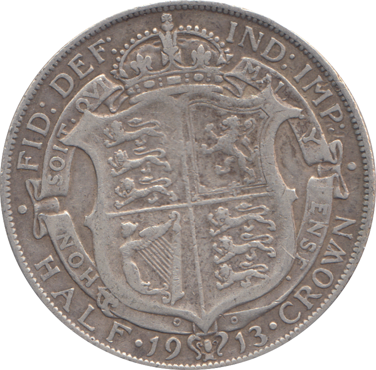 1913 HALFCROWN ( GF )