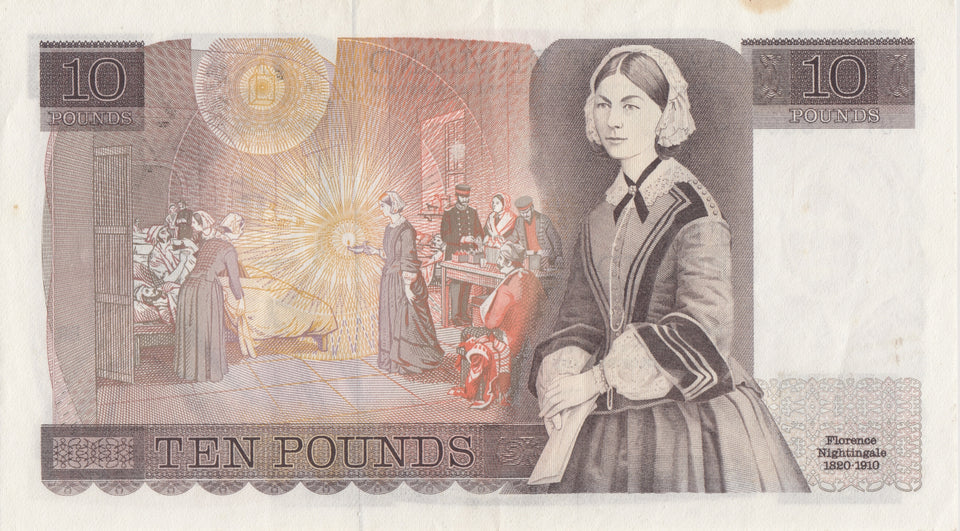 TEN POUNDS BANKNOTE SOMMERSET REF £10-70