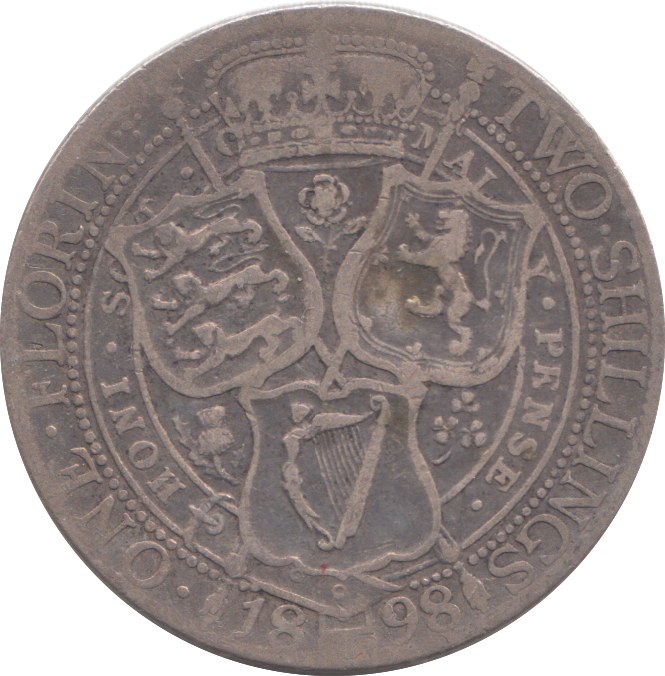 1898 FLORIN ( FINE )